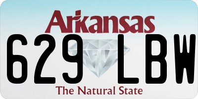 AR license plate 629LBW