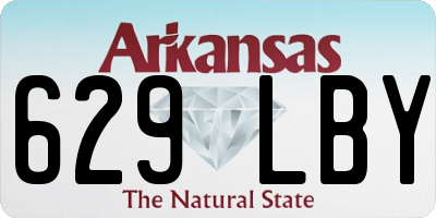 AR license plate 629LBY