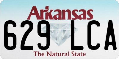 AR license plate 629LCA