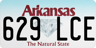 AR license plate 629LCE