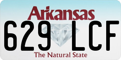 AR license plate 629LCF