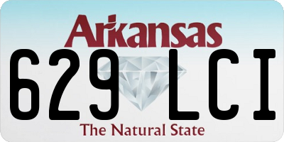 AR license plate 629LCI