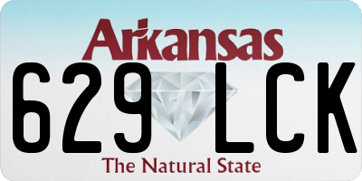 AR license plate 629LCK