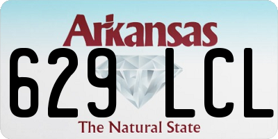 AR license plate 629LCL