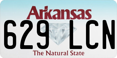 AR license plate 629LCN