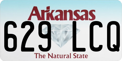 AR license plate 629LCQ
