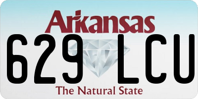AR license plate 629LCU