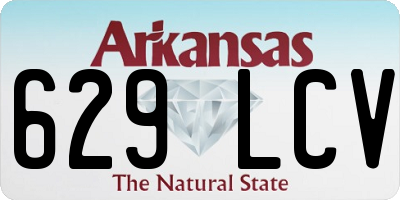 AR license plate 629LCV