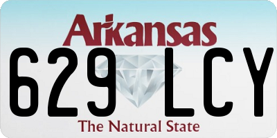 AR license plate 629LCY