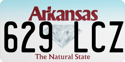 AR license plate 629LCZ
