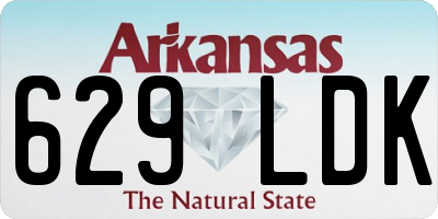 AR license plate 629LDK
