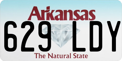 AR license plate 629LDY