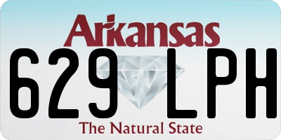 AR license plate 629LPH