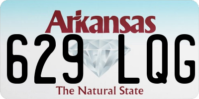 AR license plate 629LQG