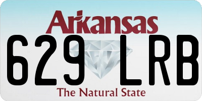 AR license plate 629LRB