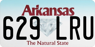 AR license plate 629LRU