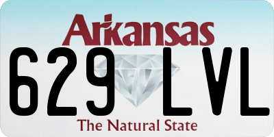 AR license plate 629LVL