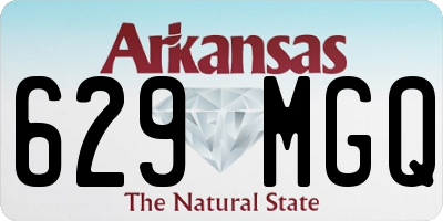 AR license plate 629MGQ