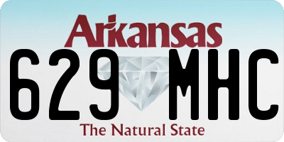 AR license plate 629MHC