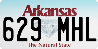 AR license plate 629MHL