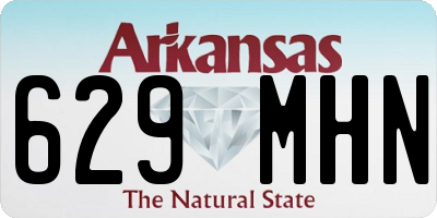 AR license plate 629MHN