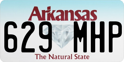AR license plate 629MHP