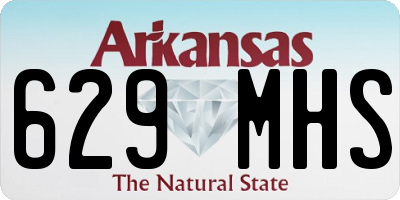 AR license plate 629MHS
