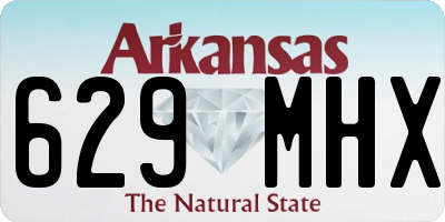 AR license plate 629MHX