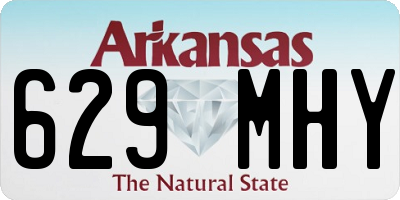 AR license plate 629MHY