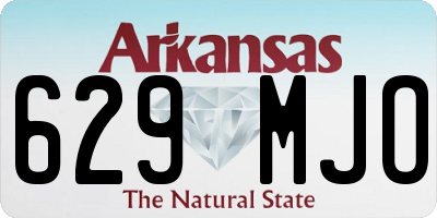 AR license plate 629MJO