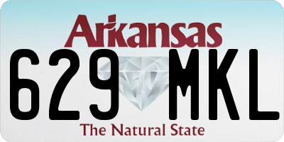 AR license plate 629MKL