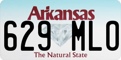 AR license plate 629MLO