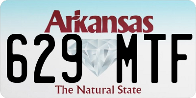 AR license plate 629MTF