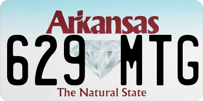 AR license plate 629MTG