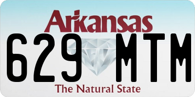 AR license plate 629MTM