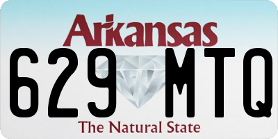 AR license plate 629MTQ