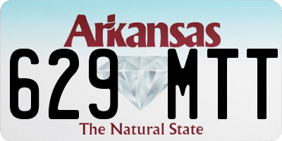 AR license plate 629MTT