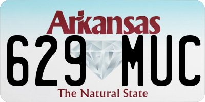 AR license plate 629MUC