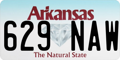 AR license plate 629NAW