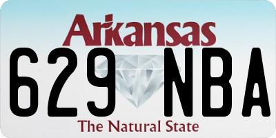 AR license plate 629NBA