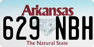 AR license plate 629NBH