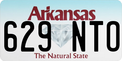 AR license plate 629NTO