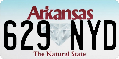 AR license plate 629NYD