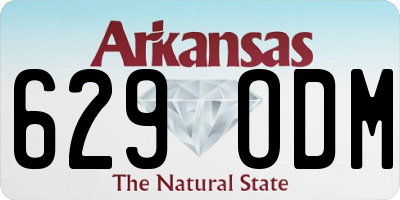 AR license plate 629ODM