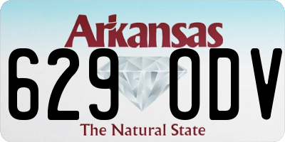 AR license plate 629ODV