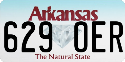 AR license plate 629OER