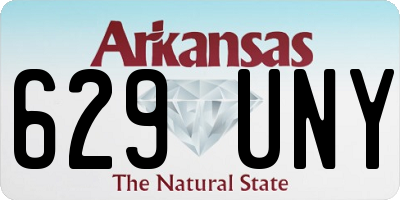 AR license plate 629UNY