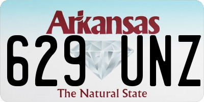 AR license plate 629UNZ