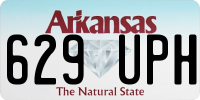 AR license plate 629UPH