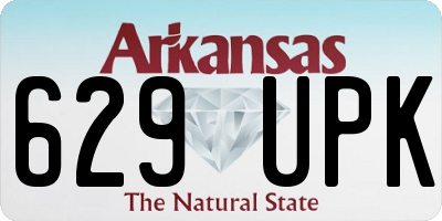 AR license plate 629UPK